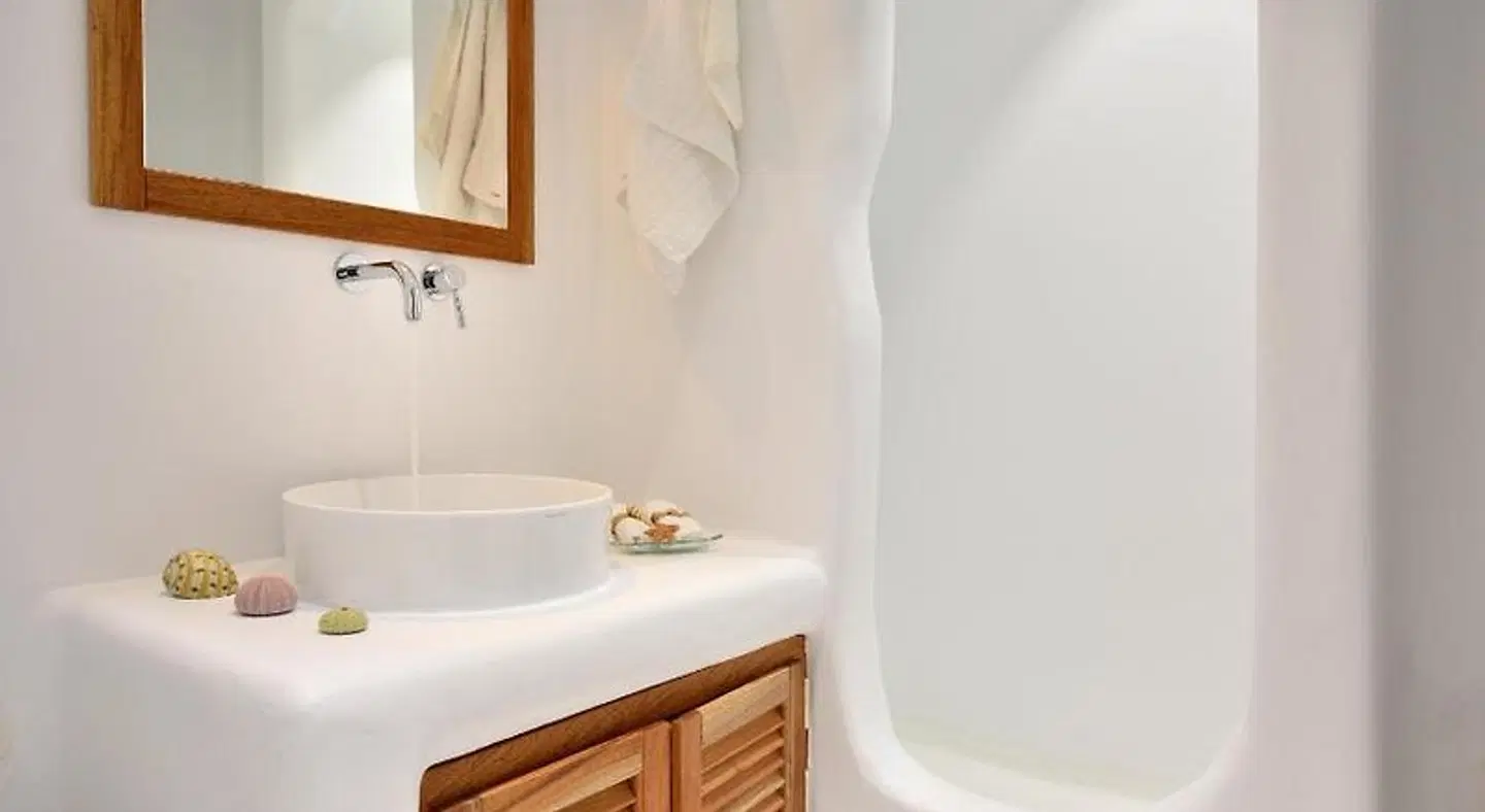 Mykonos Ark Villas Badezimmer