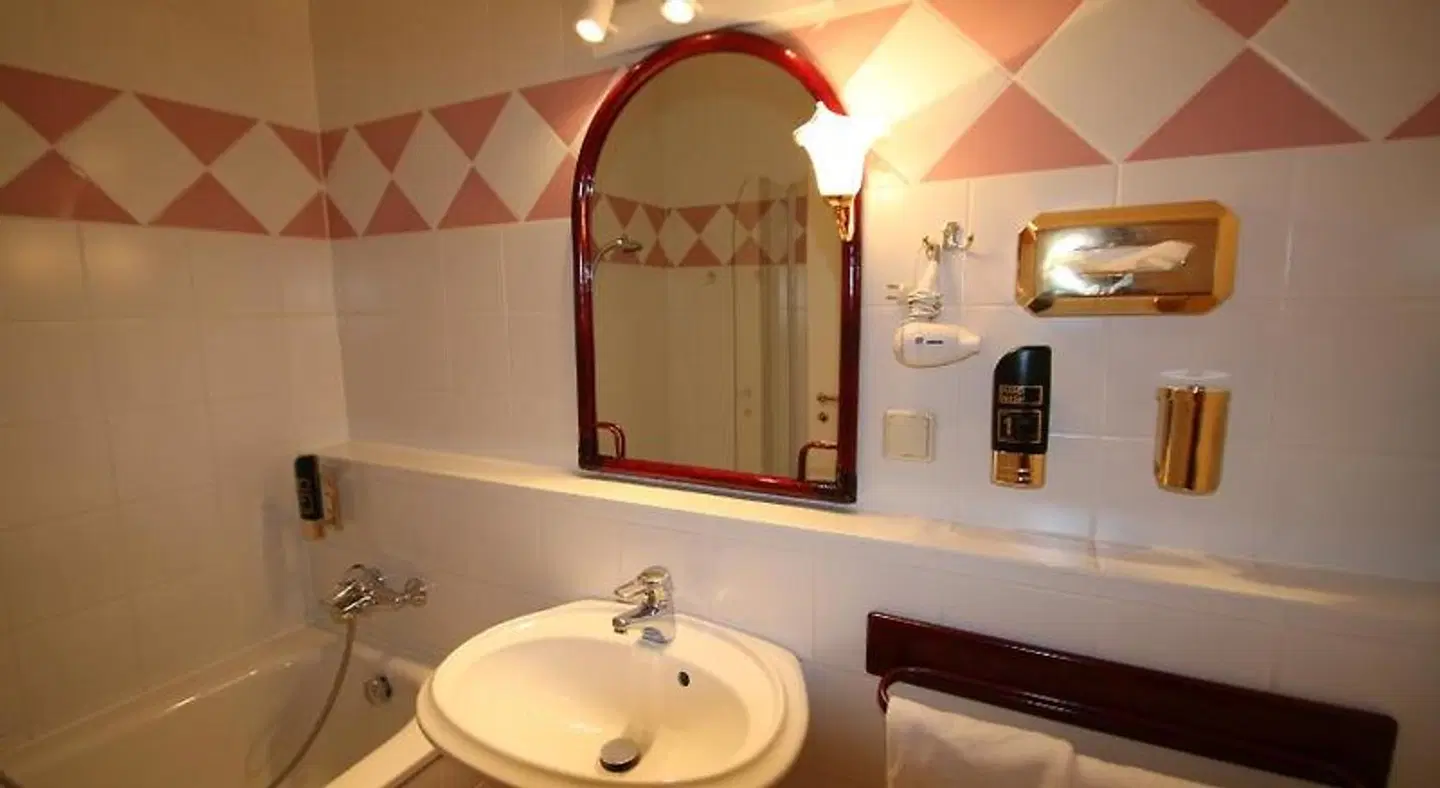 Hotel Freizeittempel Badezimmer
