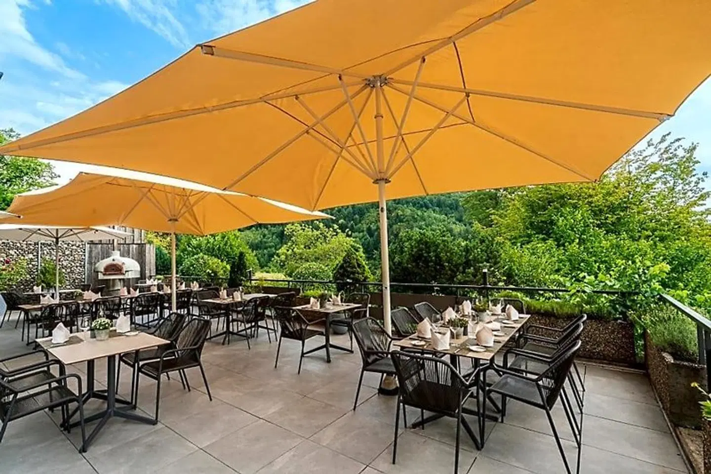 Eventhotel Pfeffer & Salz Terrasse