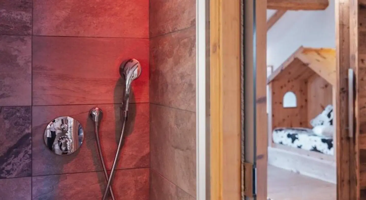 Hotel Garnì Laurino Badezimmer