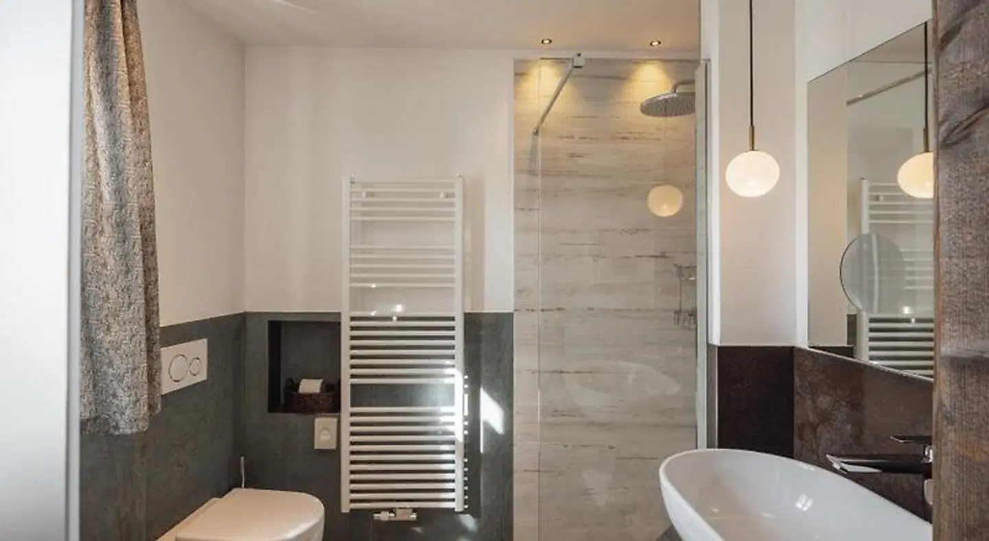 Hotel Garnì Laurino Badezimmer