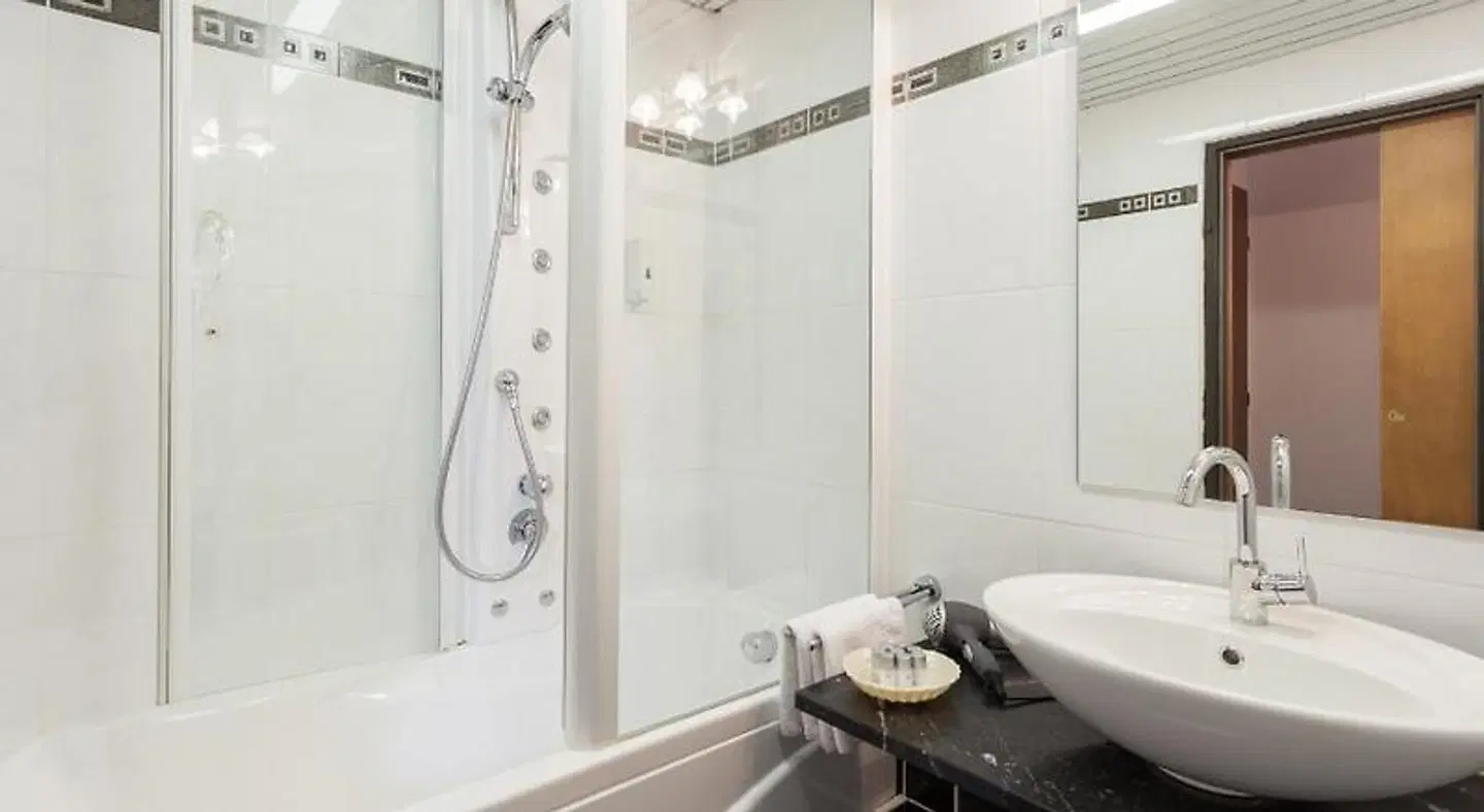 Sporthotel Cristall Badezimmer