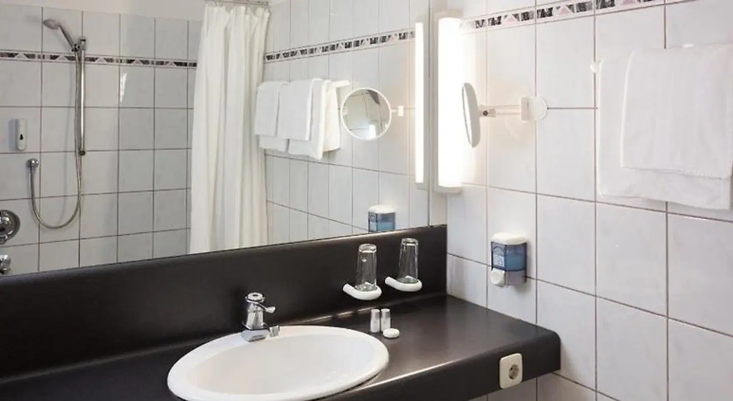 Sporthotel Cristall Badezimmer