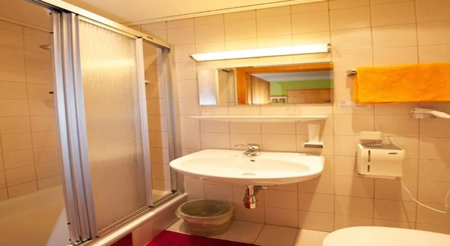 Pension Alpenrose Badezimmer