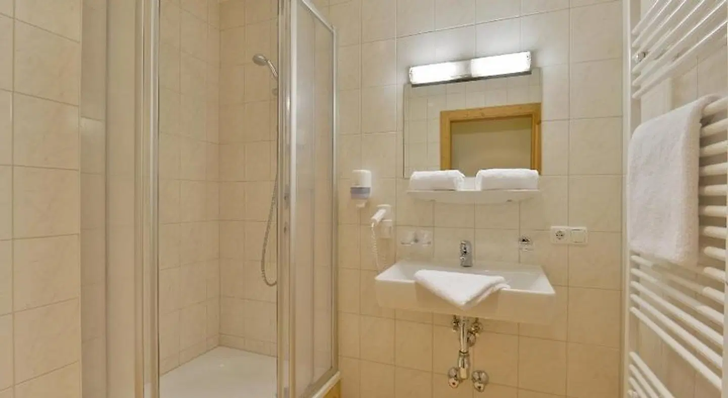 Posthotel Mayrhofen Badezimmer
