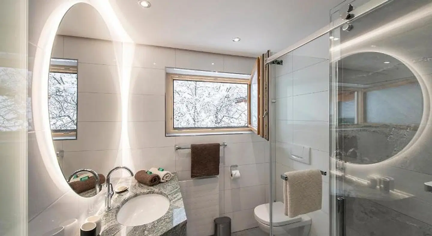 Pension Rudolph Badezimmer