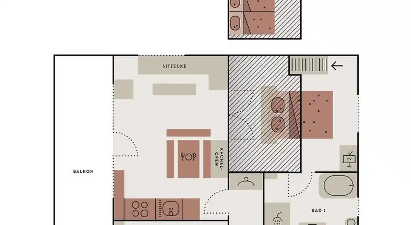 Alpenchalet Reit im Winkl Modellaufnahme