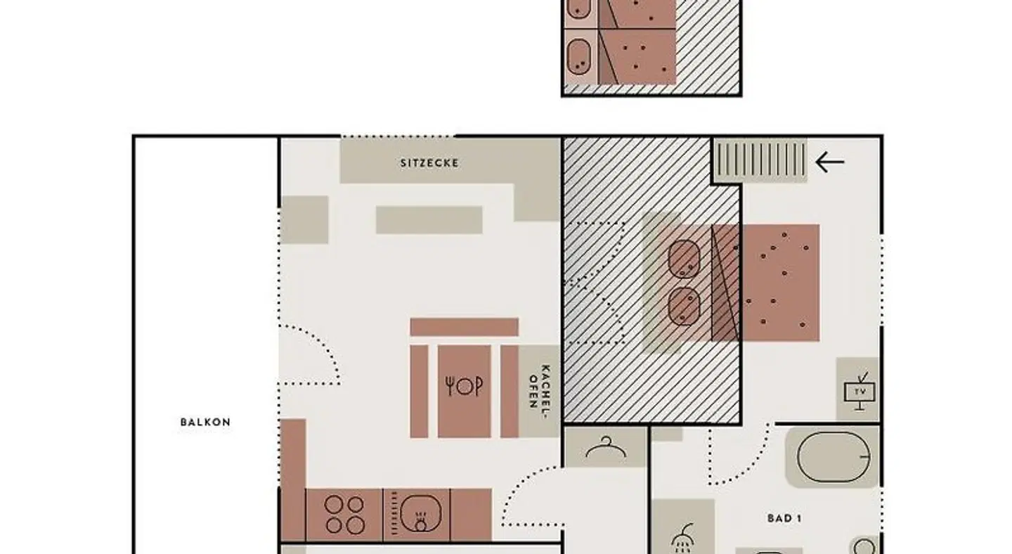 Alpenchalet Reit im Winkl Modellaufnahme