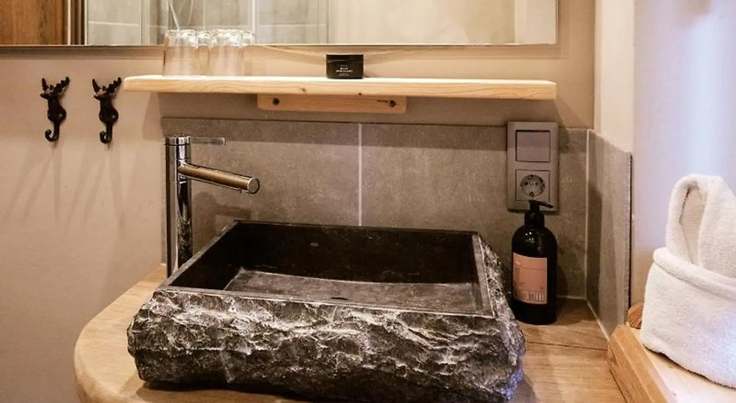 Alpenchalet Reit im Winkl Badezimmer