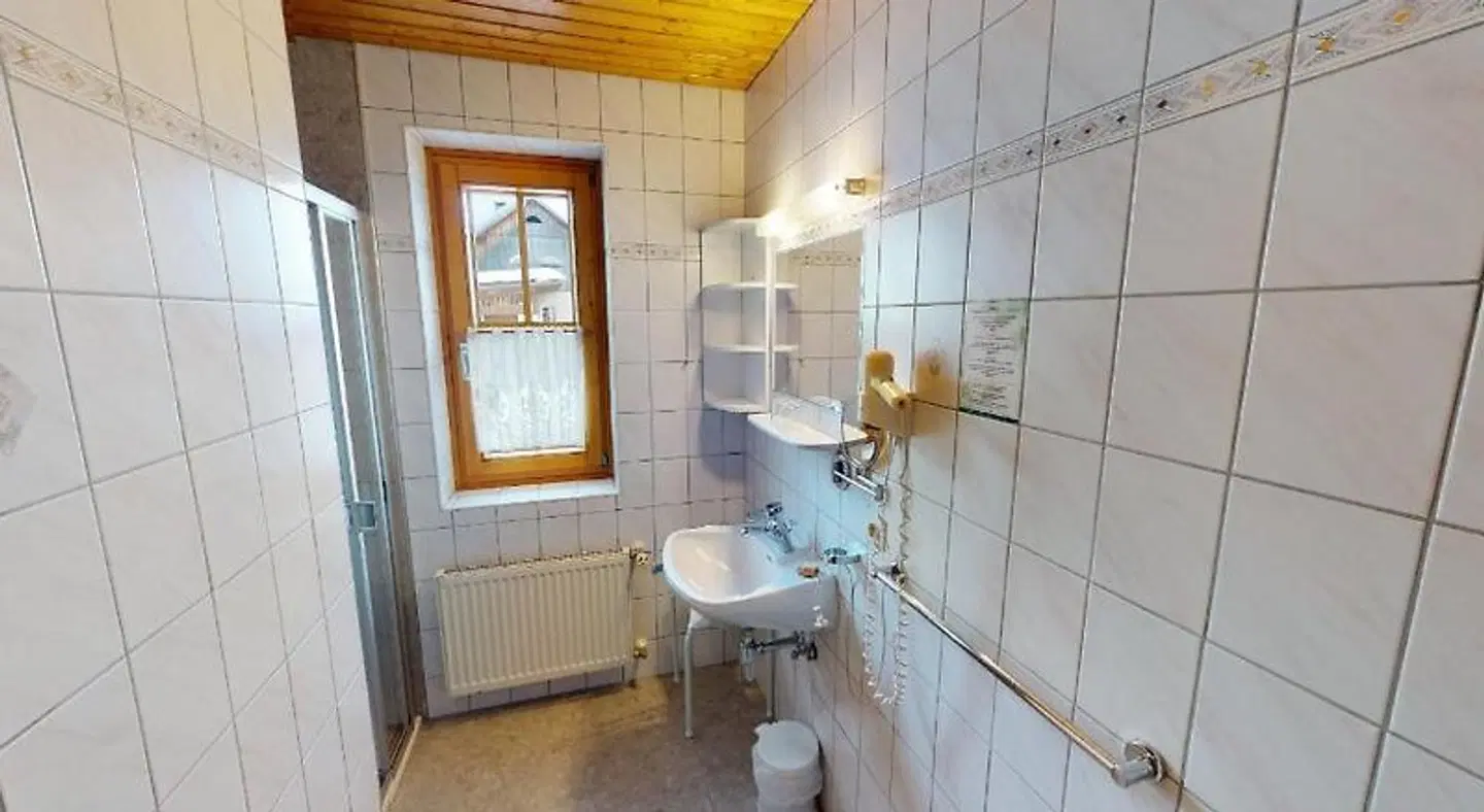 Berghotel Preßlauer Badezimmer