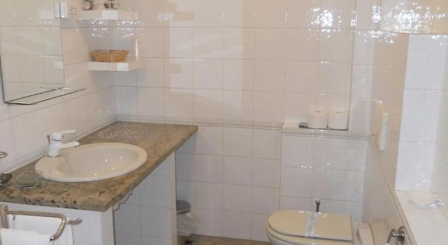 Hotel Garni Le Corti Badezimmer