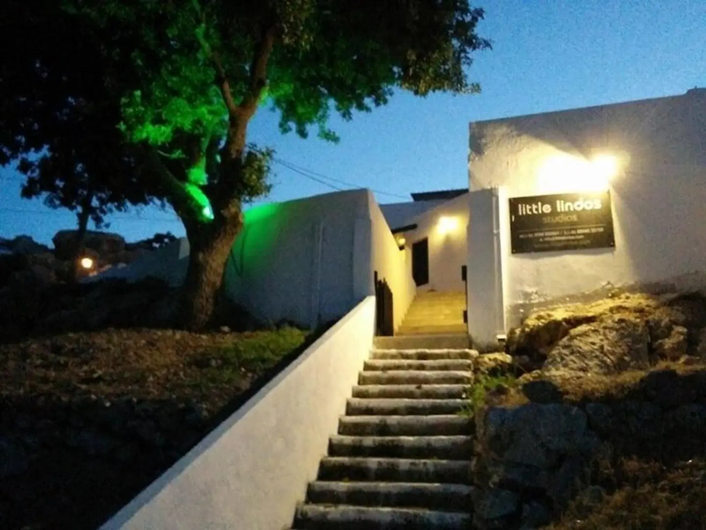 Little Lindos Studios Garten