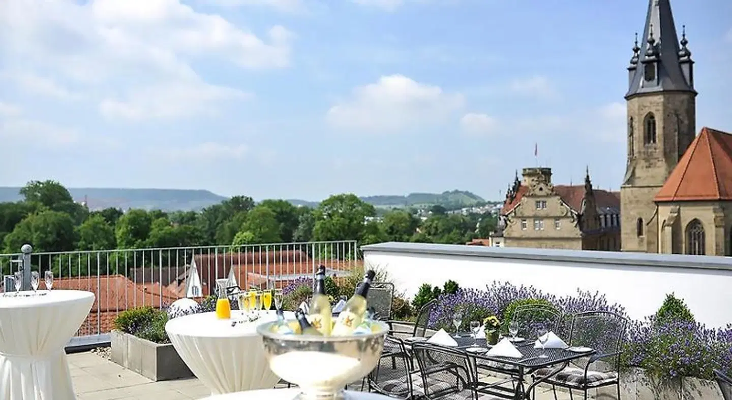 Hotel Württemberger Hof Terrasse
