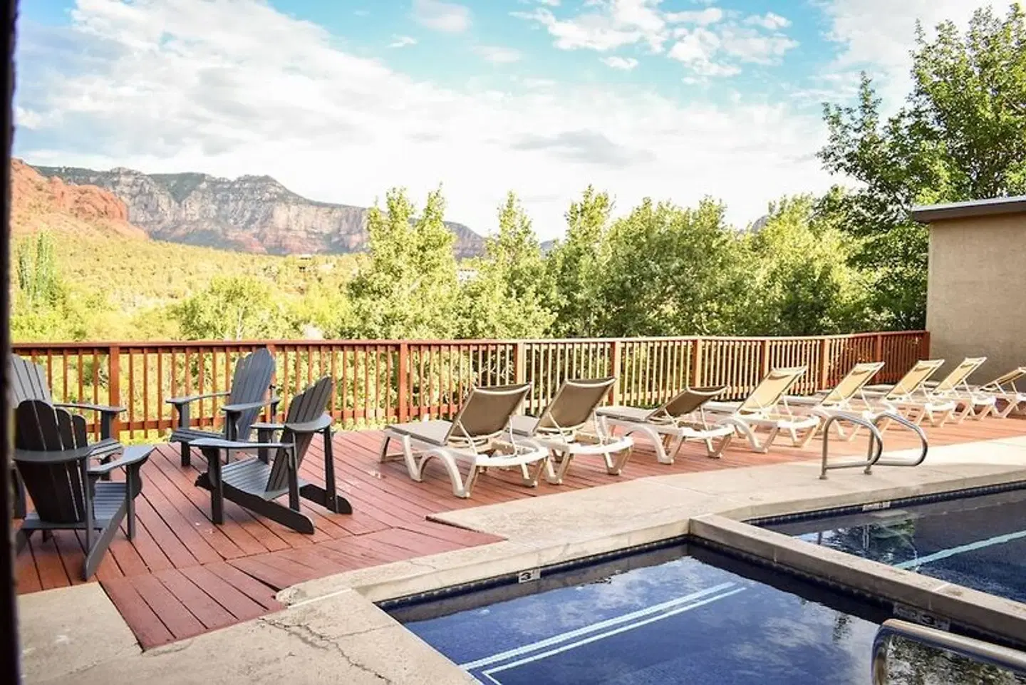 Cedars Resort Terrasse