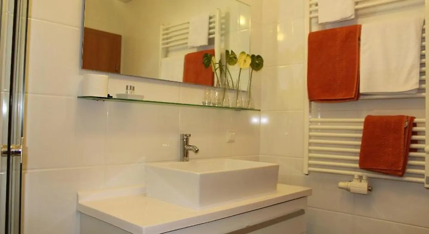 Hueber Gasthof Badezimmer