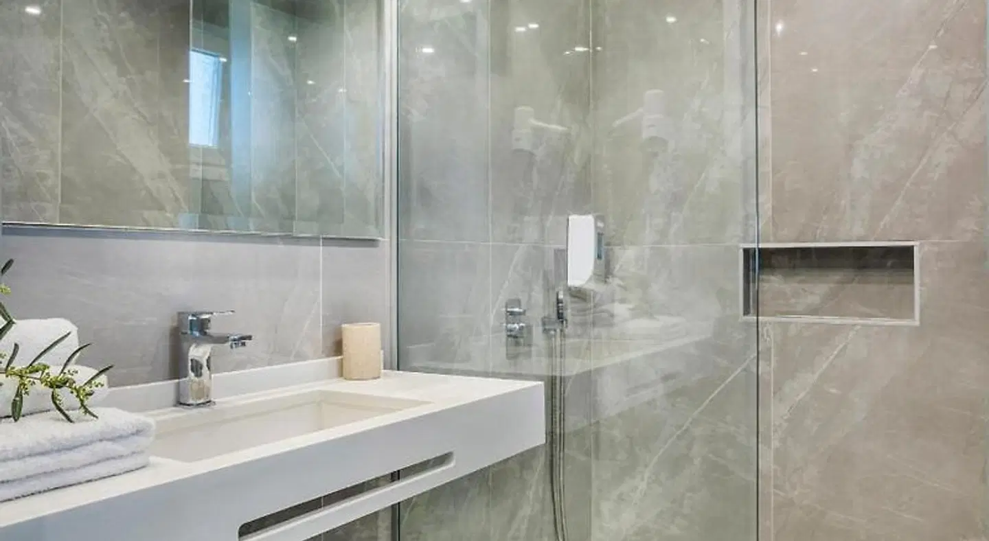 Anna Hotel Badezimmer