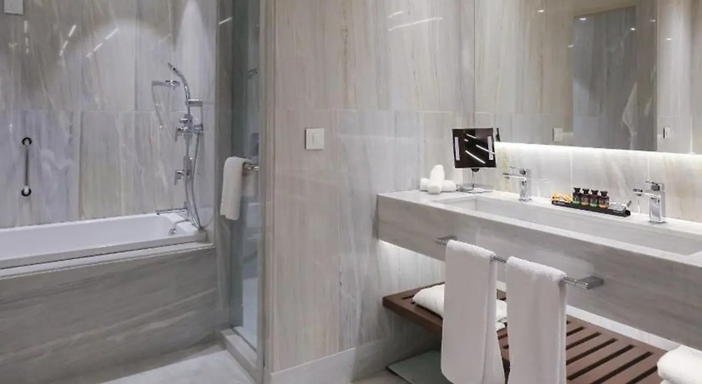 Crete Golf Club Hotel Badezimmer