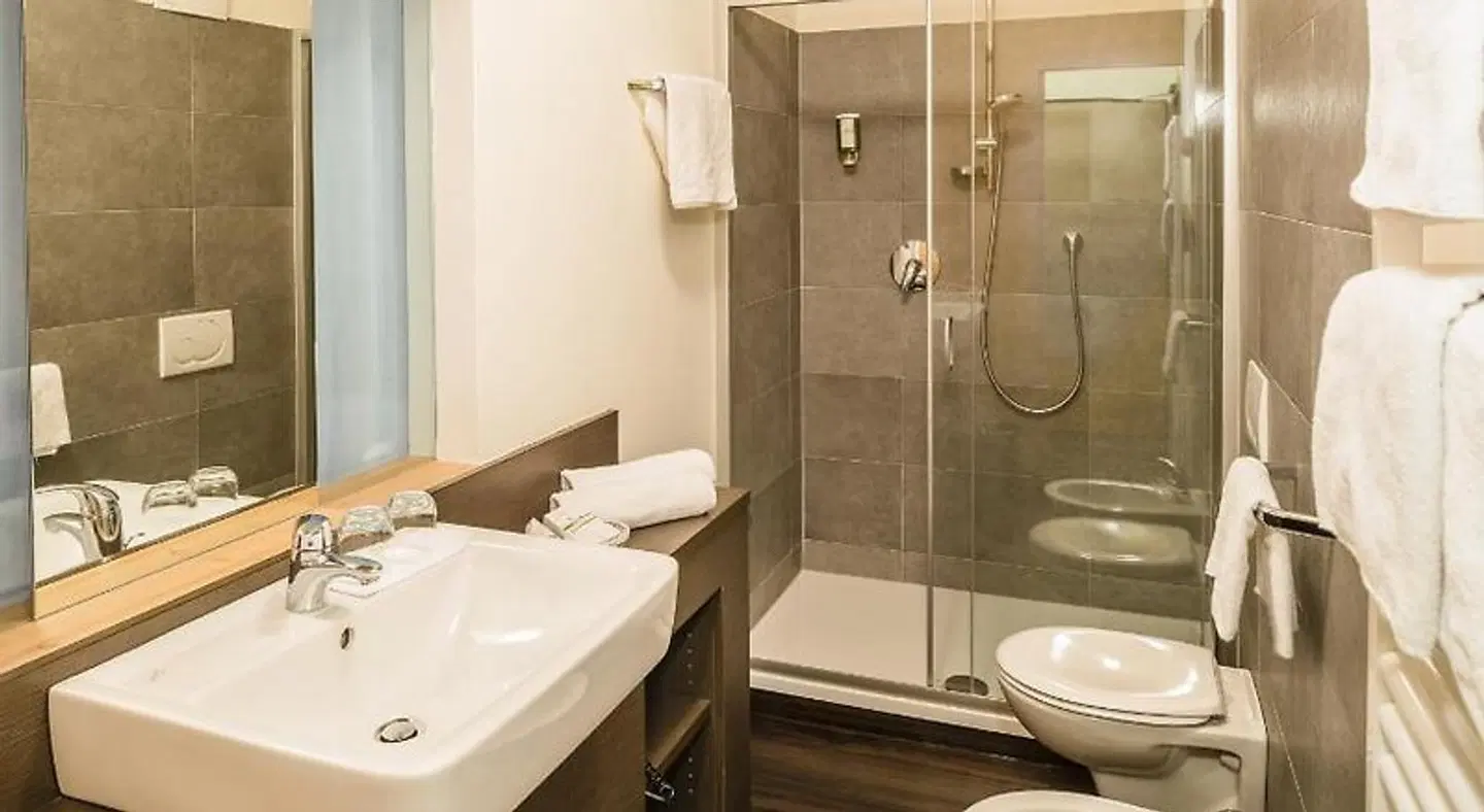 The Vista Hotel Badezimmer
