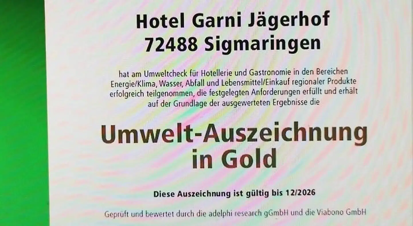 Hotel Garni Jägerhof Landkarte