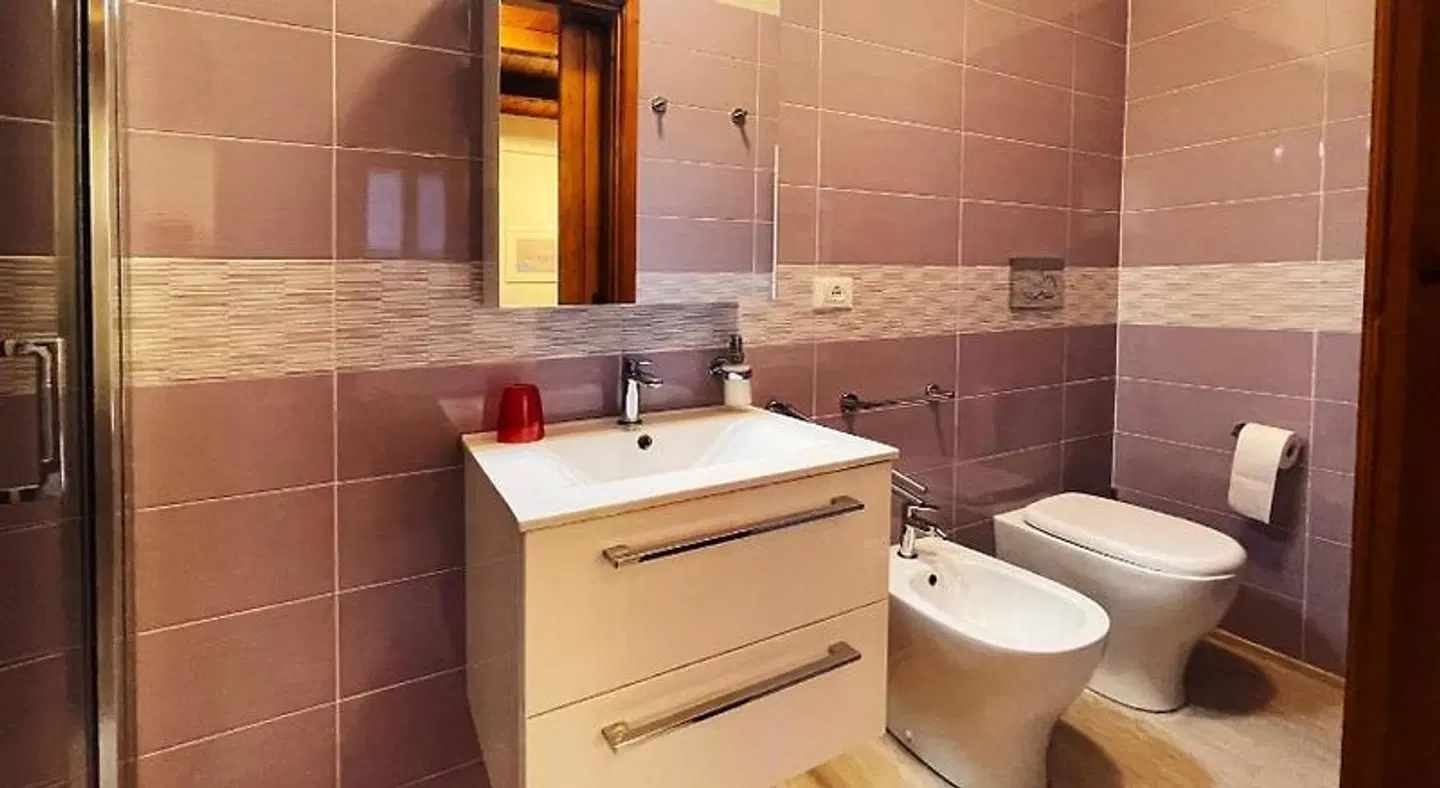 Agriturismo Pizzicalaluna Badezimmer
