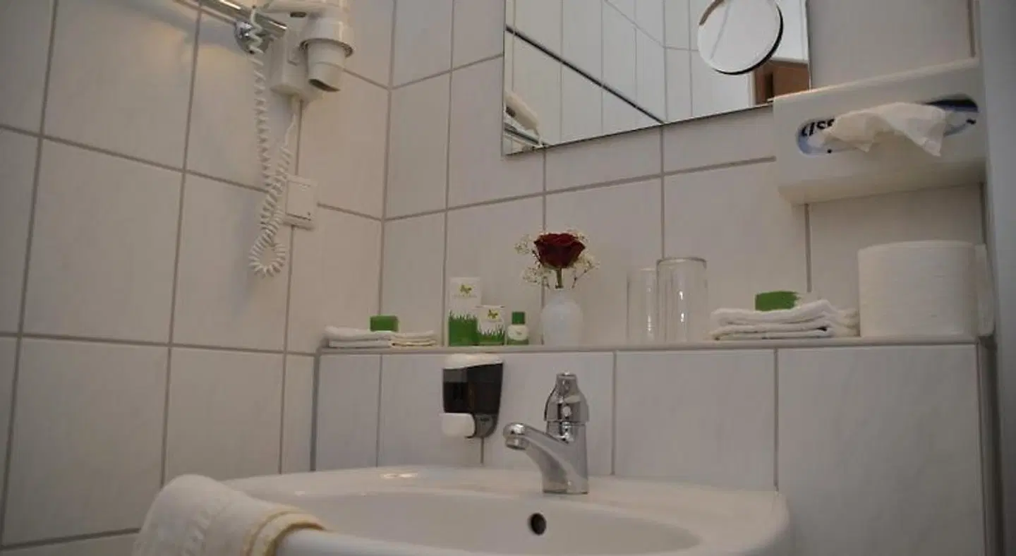 Rennsteighotel Herrnberger Hof Badezimmer