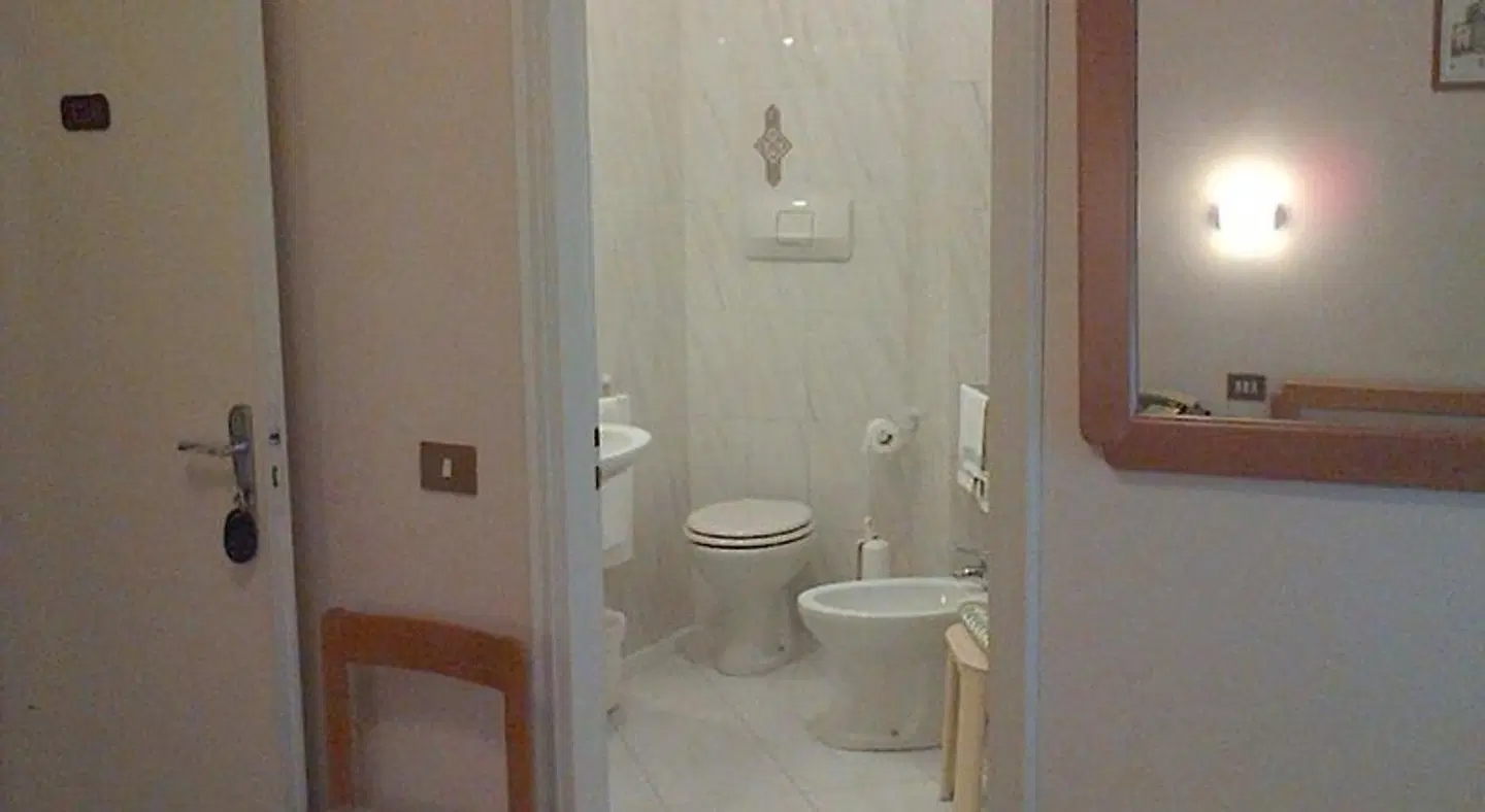 Albergo Trieste Badezimmer
