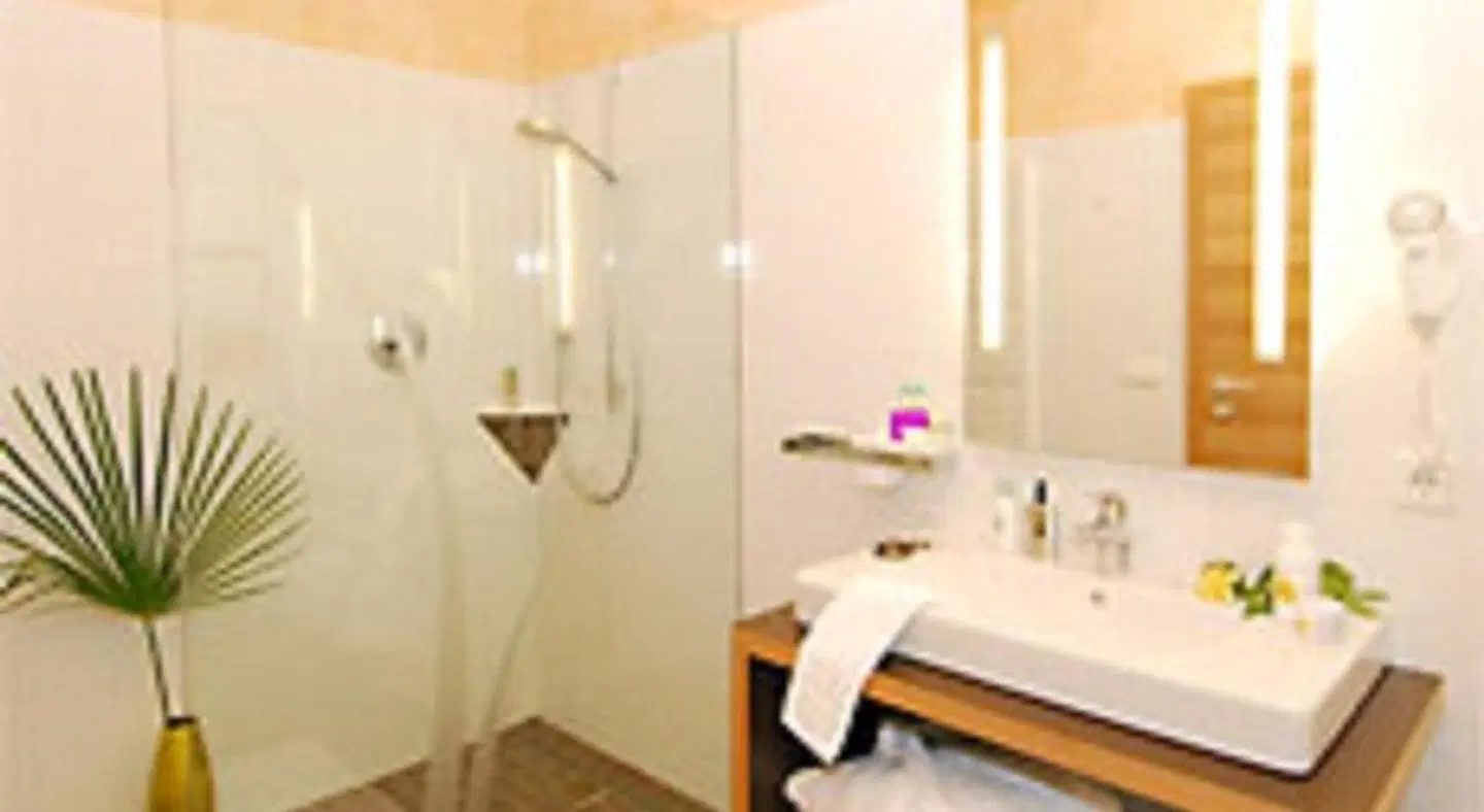 Apparthotel Gartenresidence Nalserhof Badezimmer