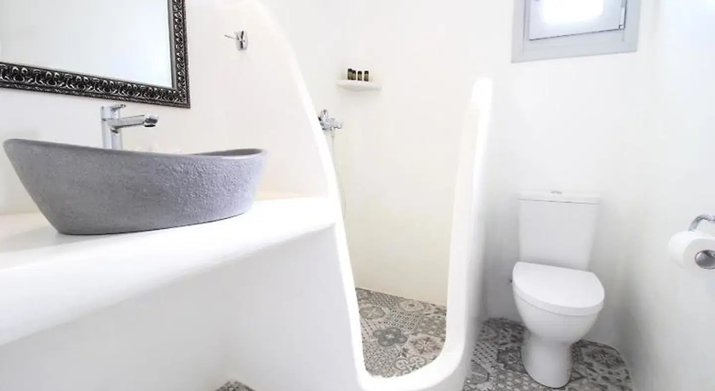 Crystal View Mykonos Badezimmer
