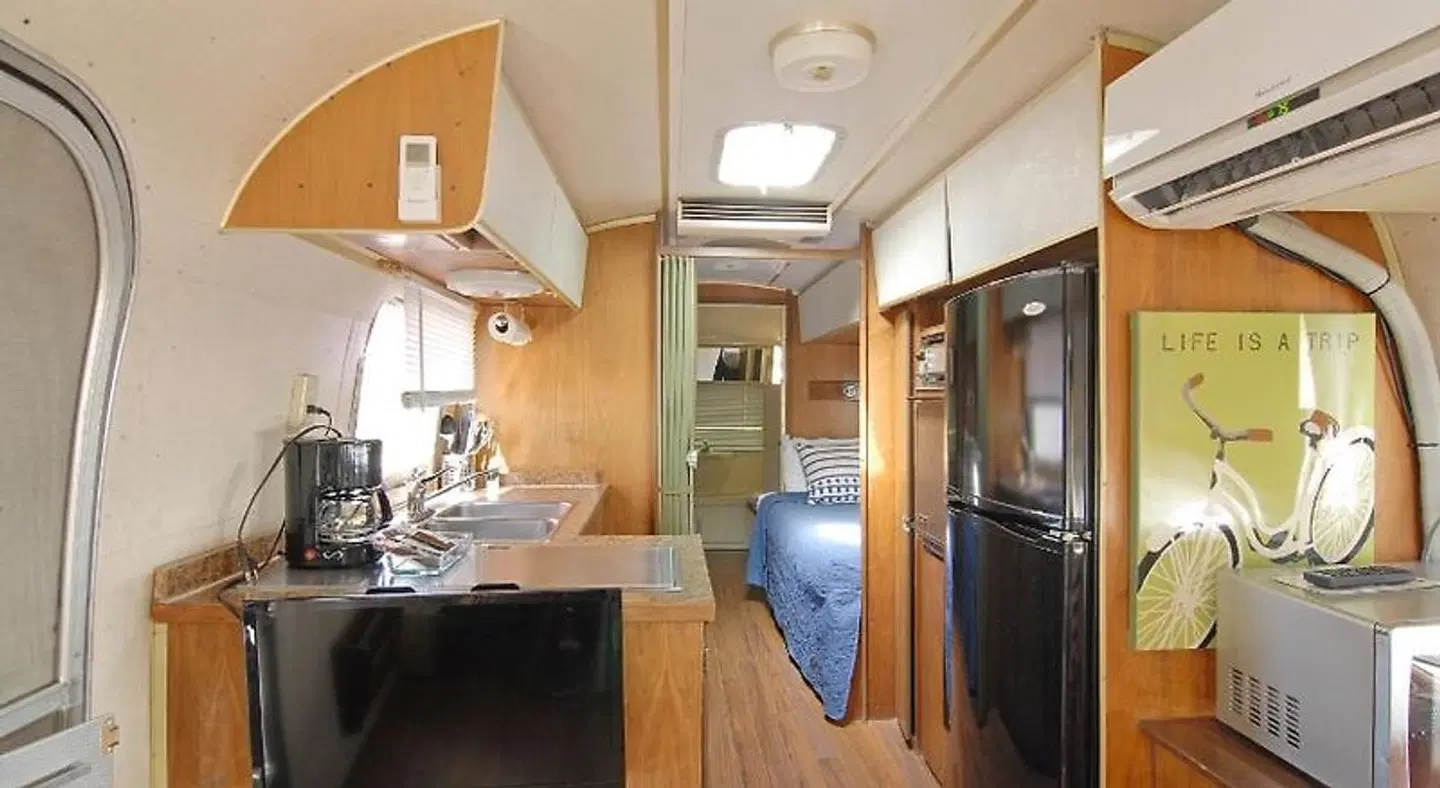 Palm Canyon Hotel and RV Resort Badezimmer