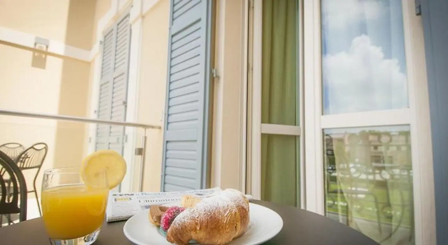 Hotel Villa Maranello Badezimmer