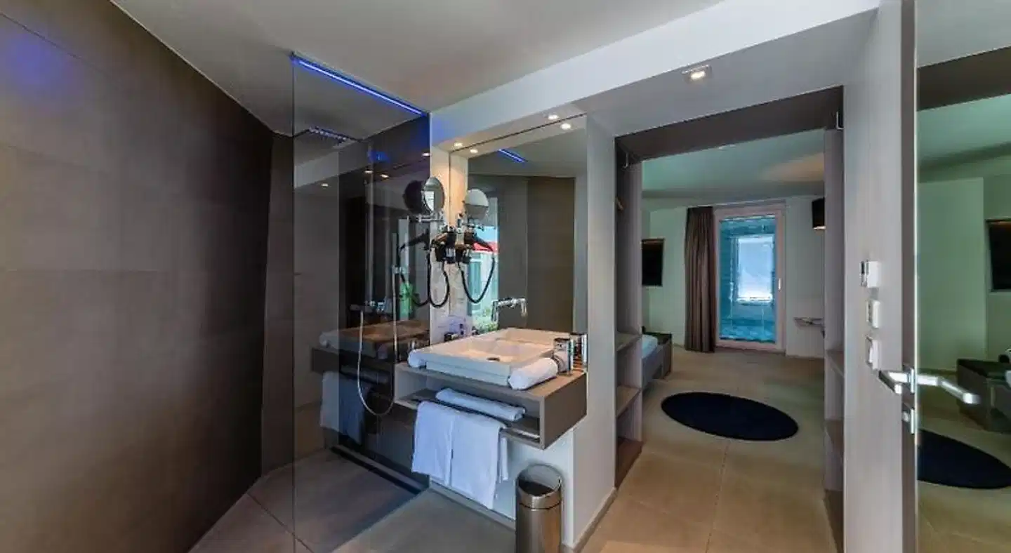 aquaTurm Hotel & Energie Badezimmer