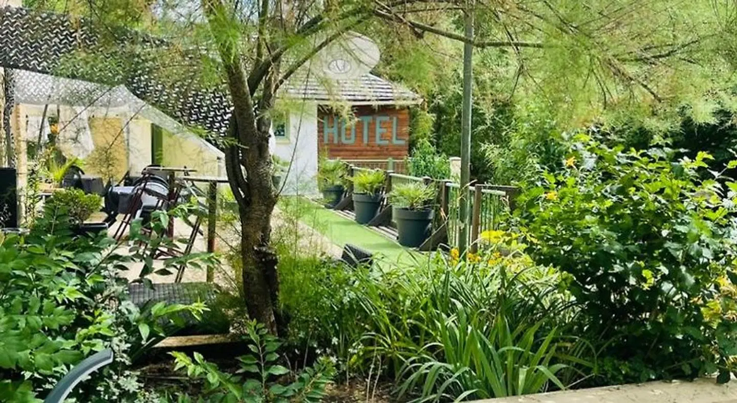 Le Moulin D'Olt Garten
