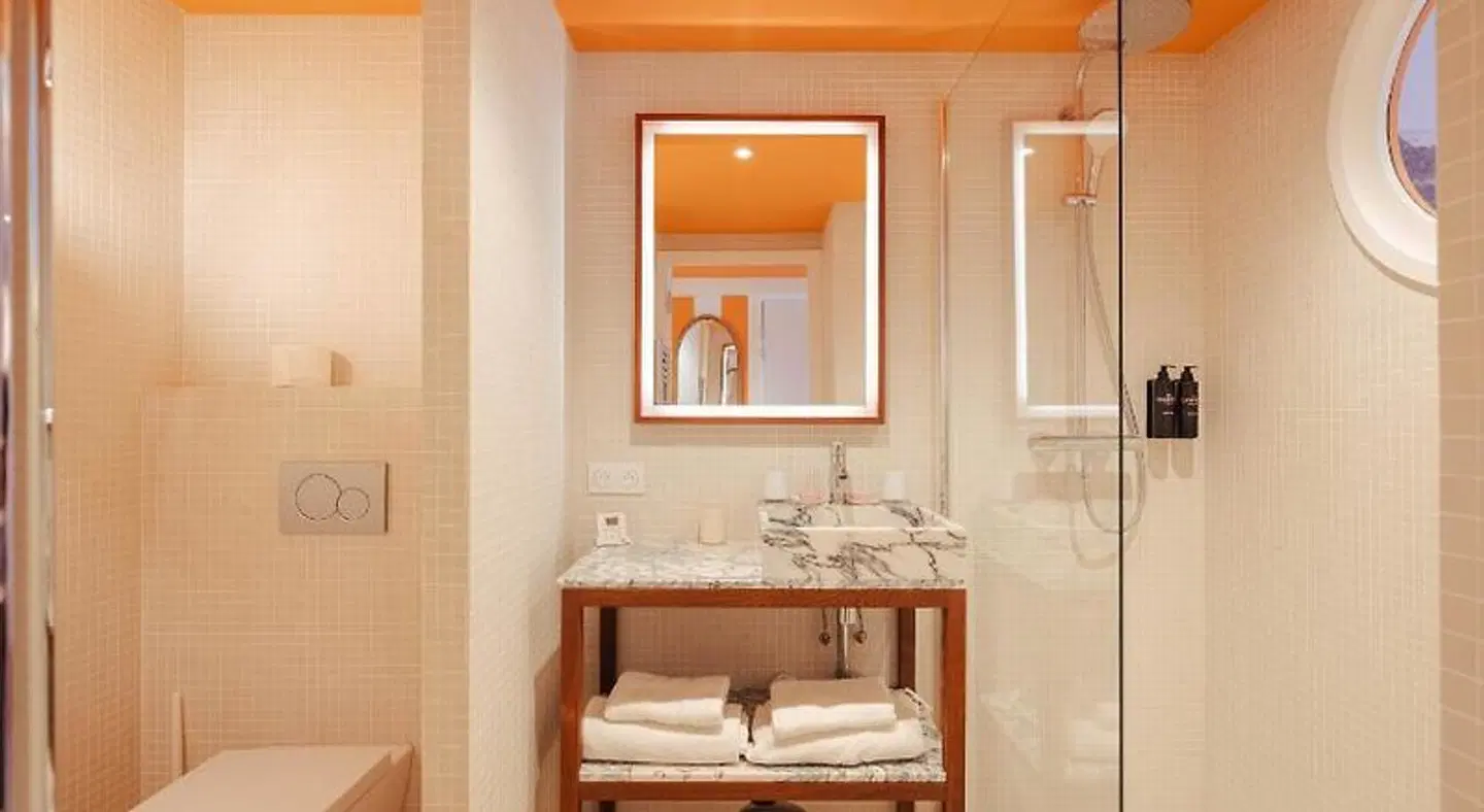 Hôtel Casarose Badezimmer