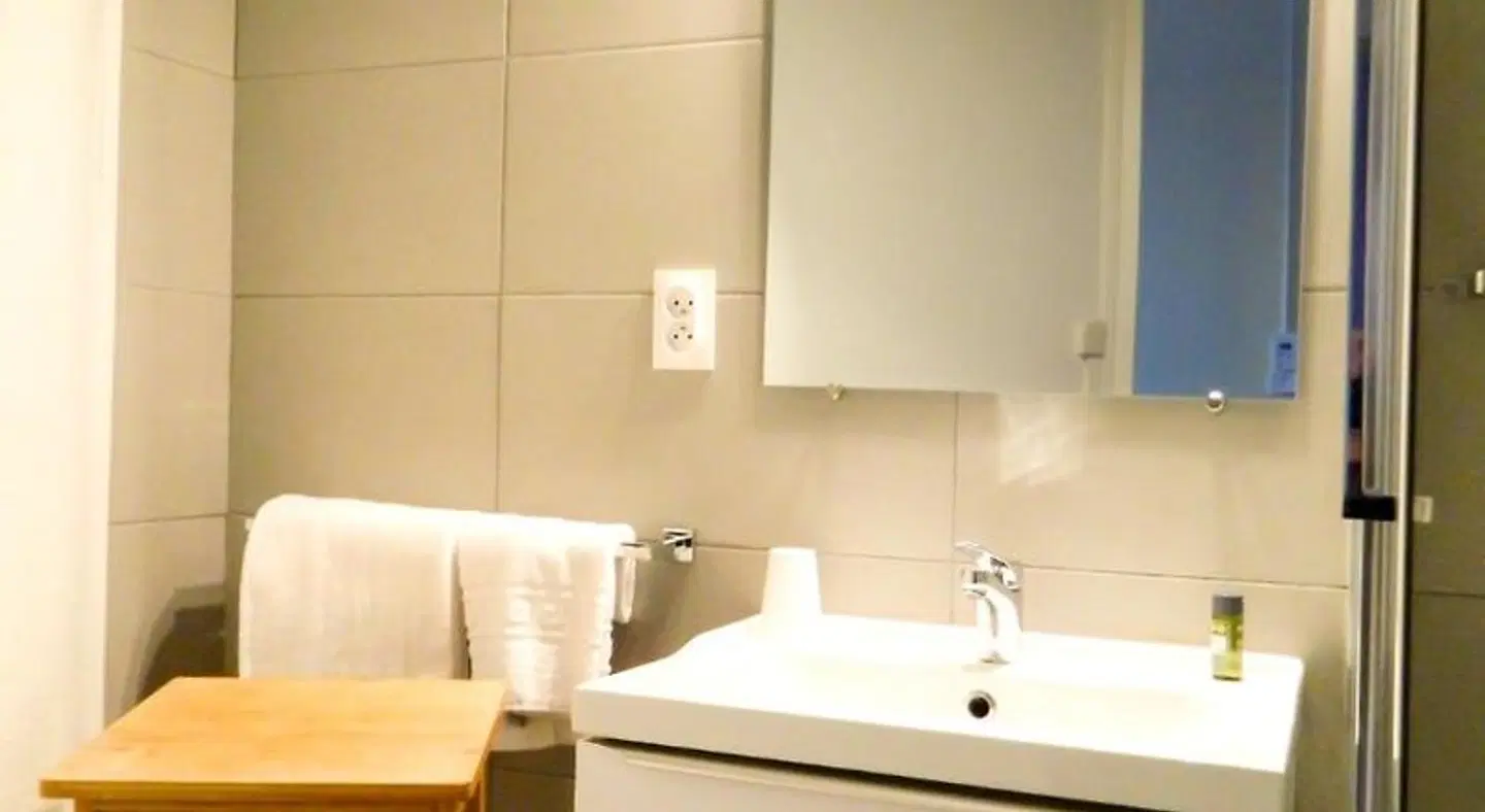Hôtel Croix Baragnon Badezimmer