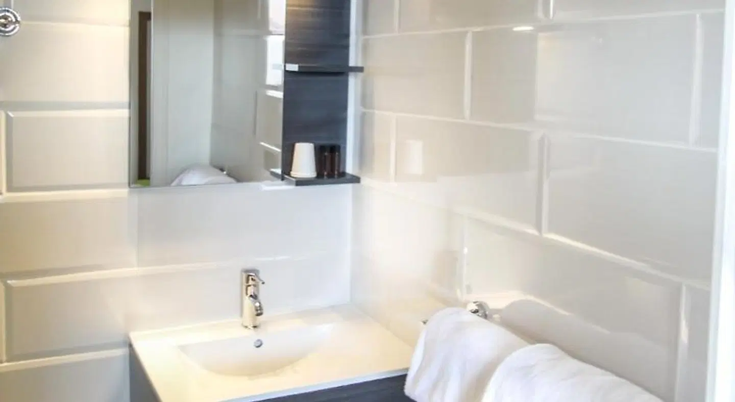 Hôtel Croix Baragnon Badezimmer