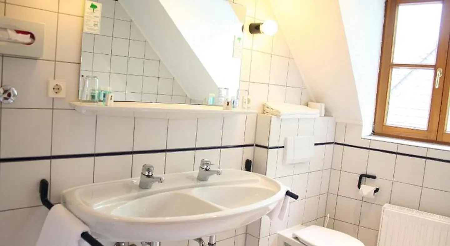 Hotel Erlenbacher Hof Badezimmer