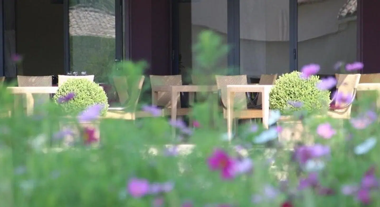 Le Pré Gourmand Garten
