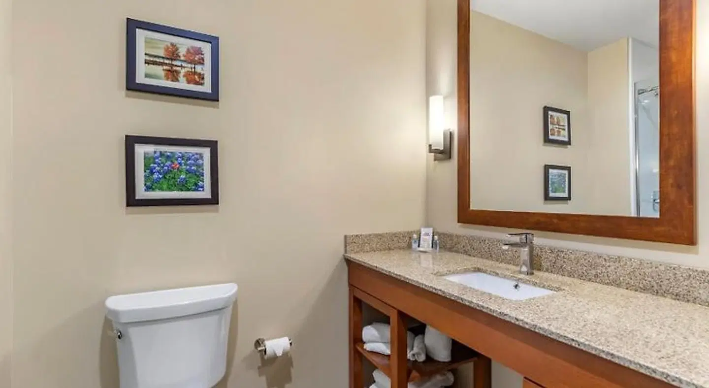 Comfort Suites San Antonio Ft. Sam Houston/SAMMC Area Badezimmer
