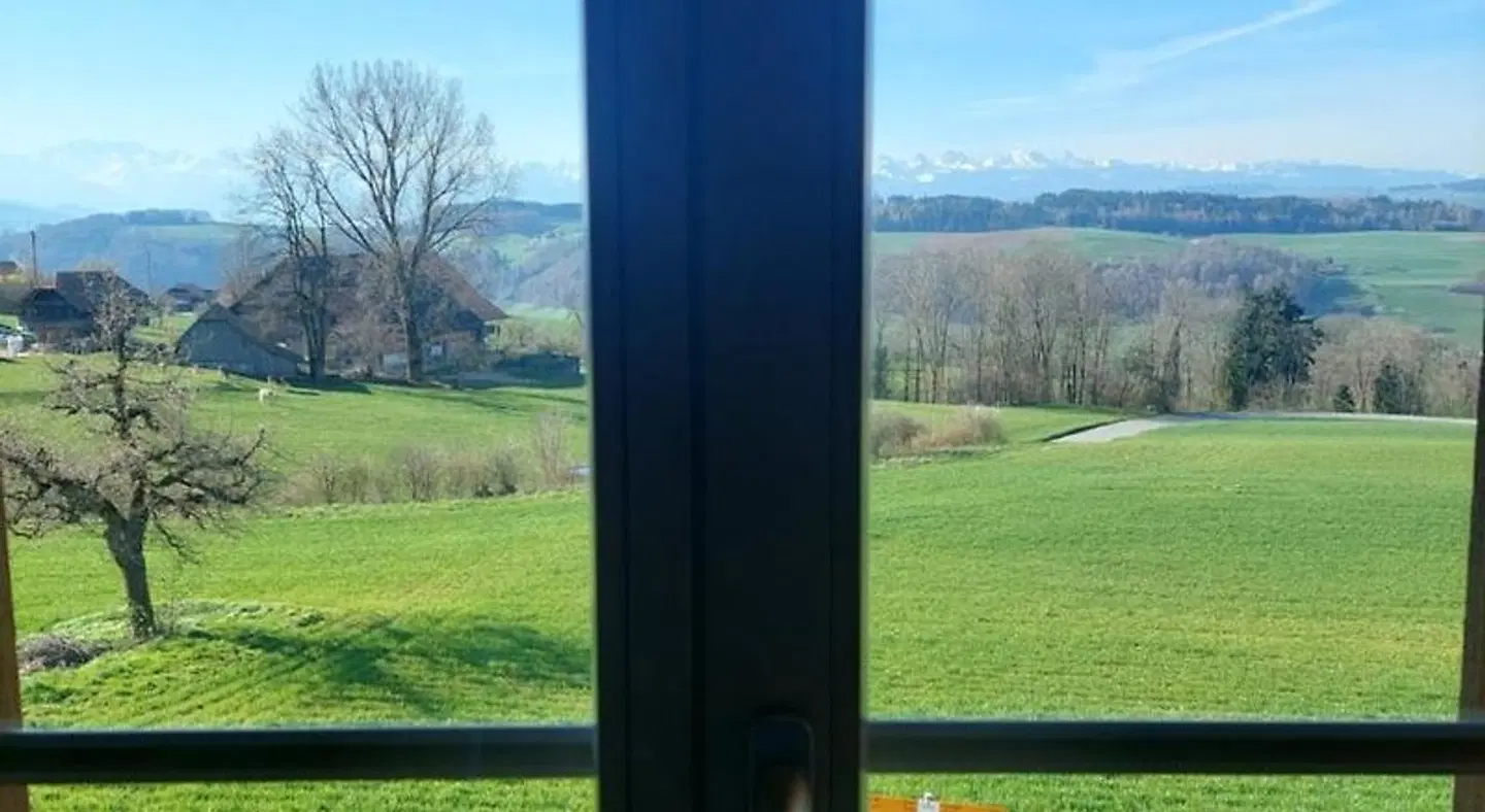 Alpenblick Ferenberg Bern Garten