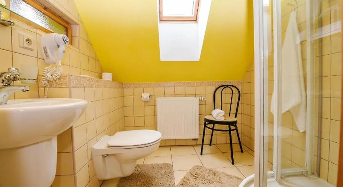 Ubytování u BÍLÉ PANÍ Badezimmer