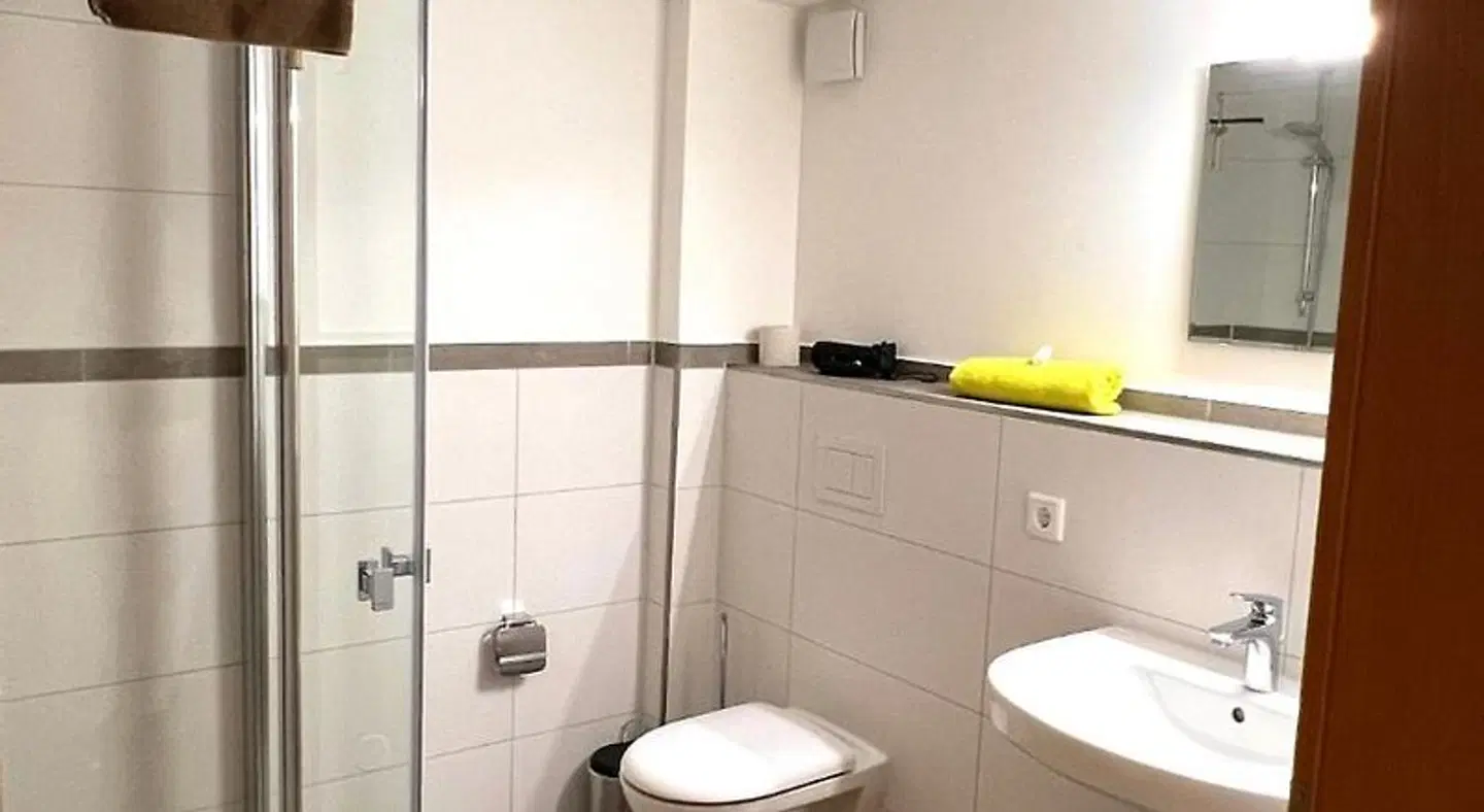 Pader-Motel Badezimmer