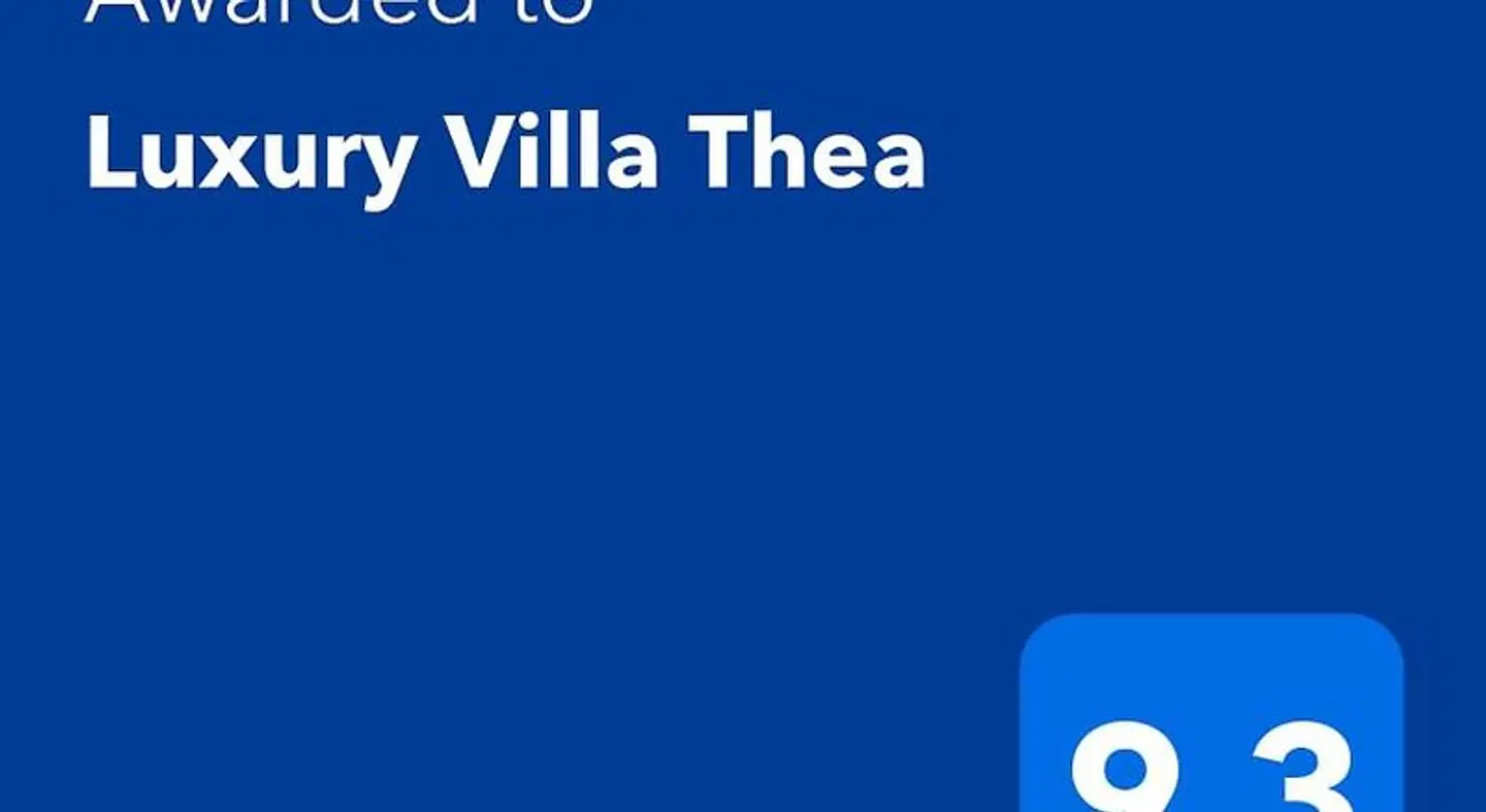 Luxury Villa Thea Landkarte