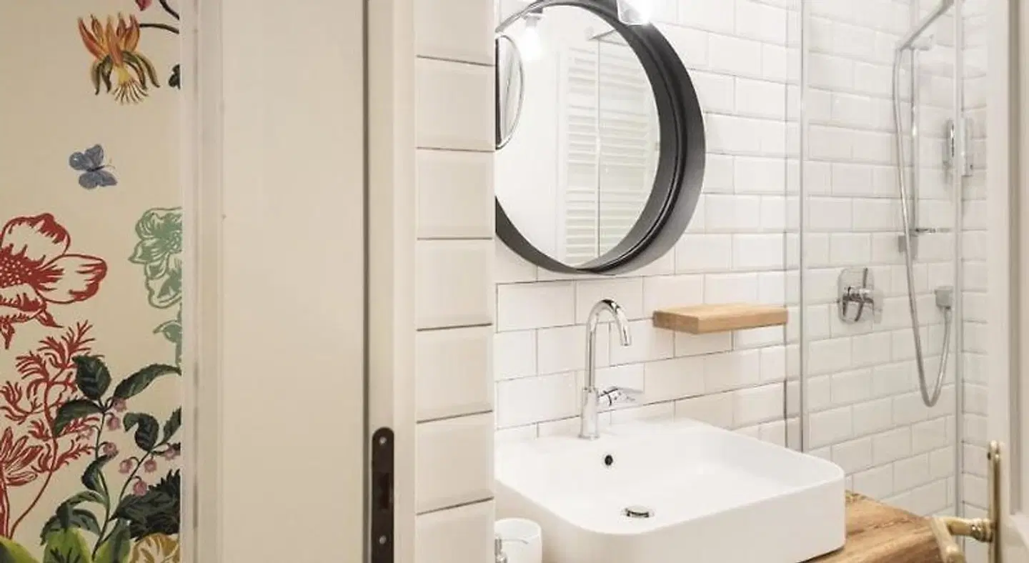 Bogen bistro & apartments Badezimmer