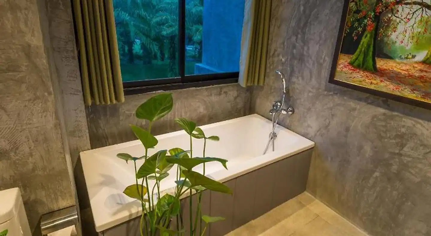 Krabi Green Hill Pool Villas Badezimmer