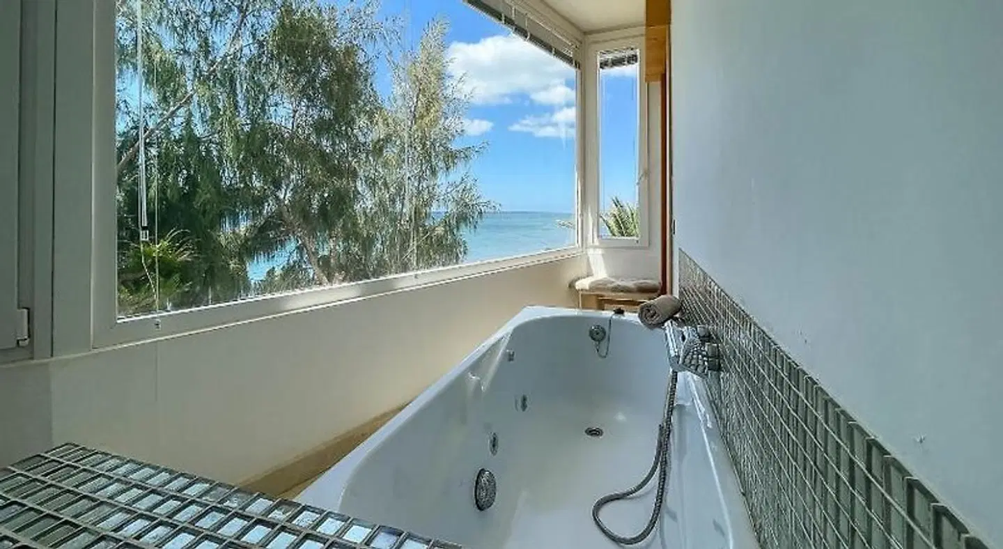 Bungalow Vacacional Nueva Suecia 716 Badezimmer