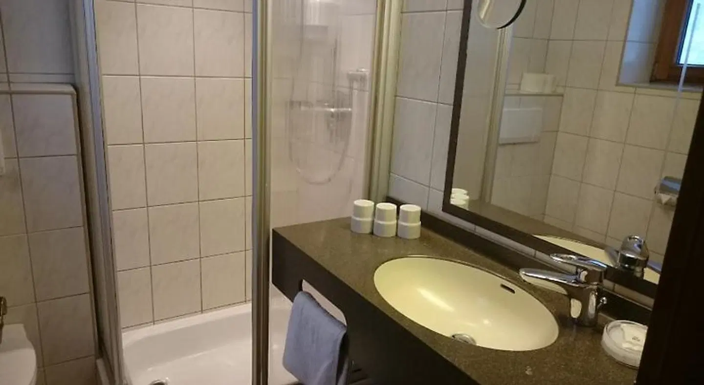 Pension Rosengarten Badezimmer