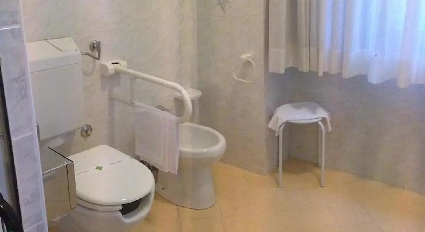 Villa Hotel Del Sole Badezimmer