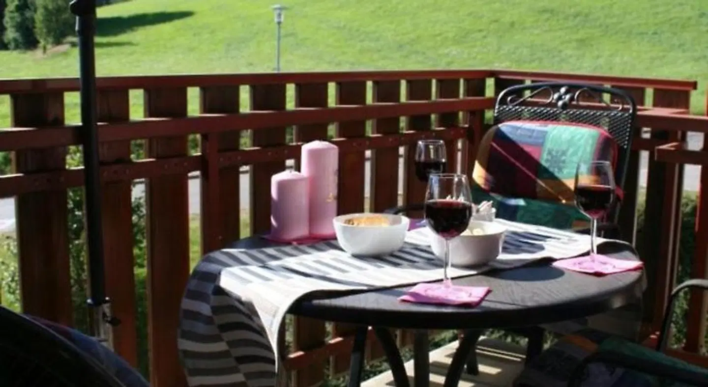 Ferienwohnungen Kurhotel Schluchsee Terrasse