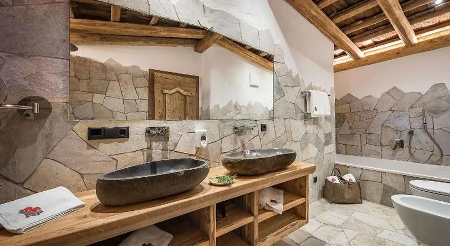 Berggasthof Haidenberg Badezimmer