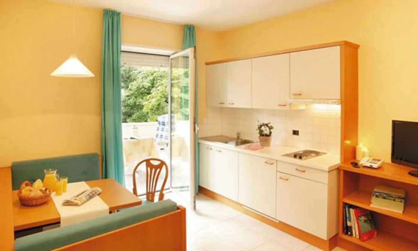 Apparthotel Central Badezimmer